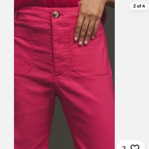 Maeve - The Colette Wide Leg Cropped Pant